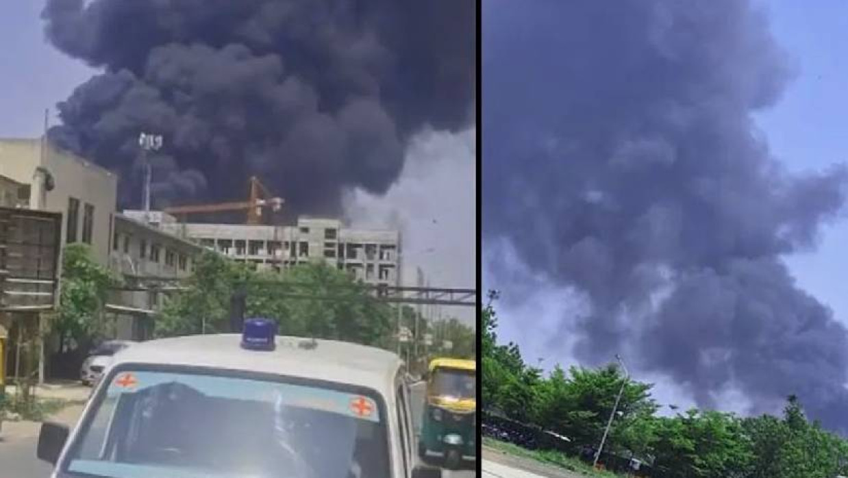 ভারতে উড়োজাহাজ বিধ্বস্ত