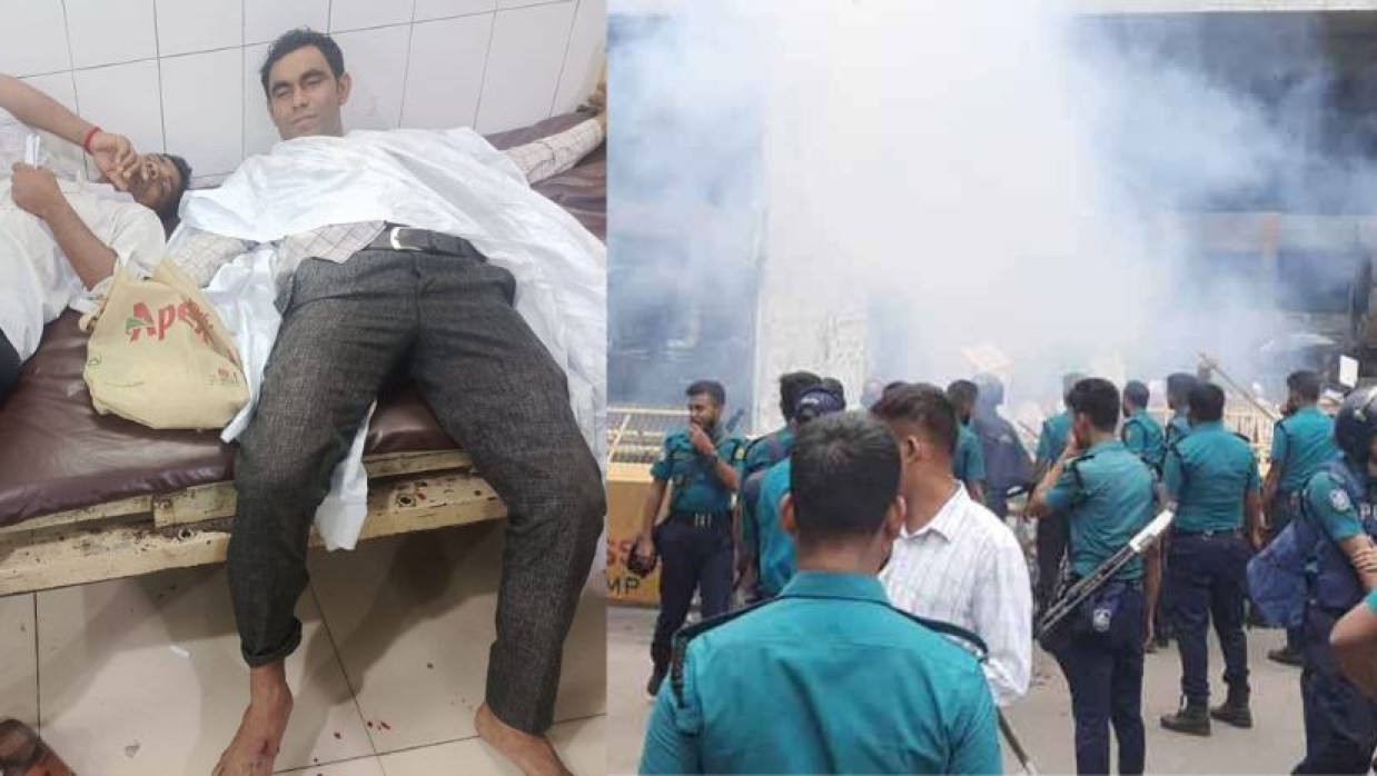 দু’গ্রুপের সংঘর্ষ