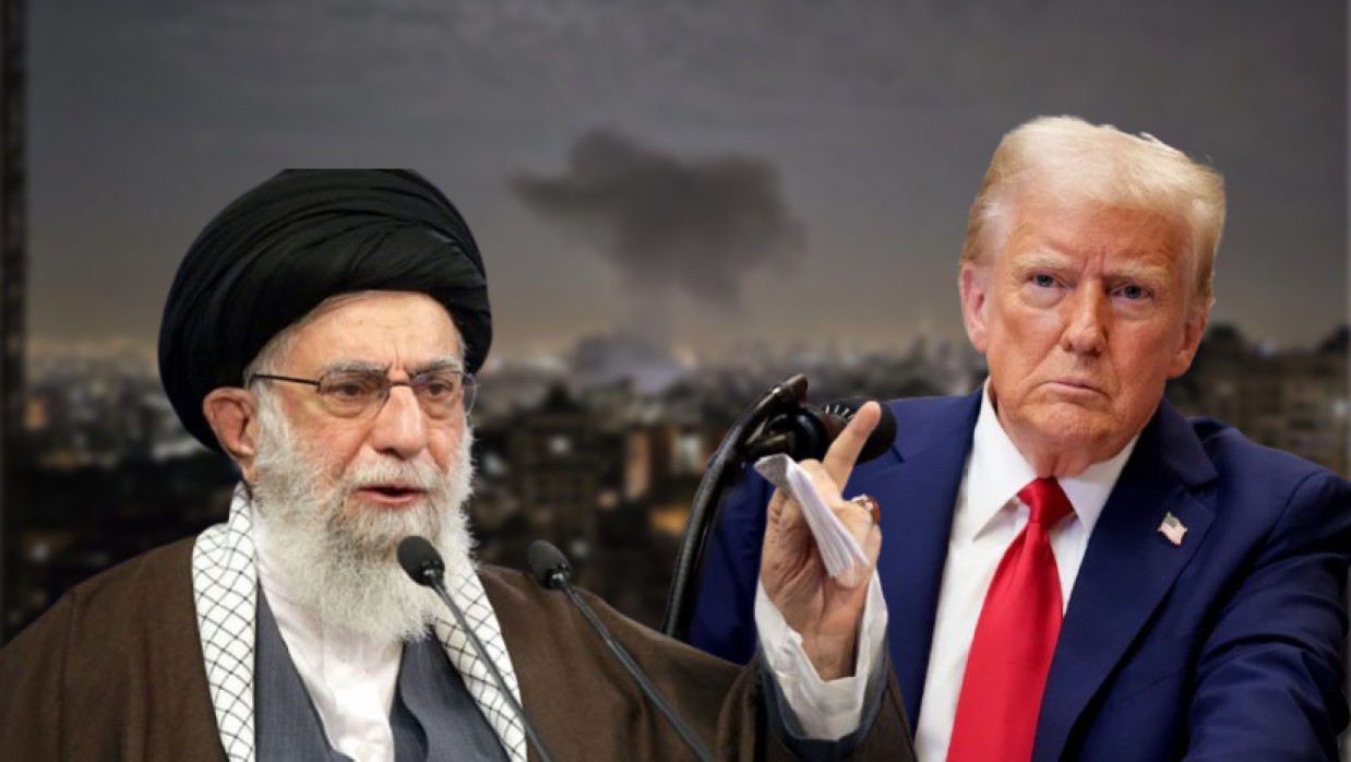 আলী খামেনি ও ট্রাম্প