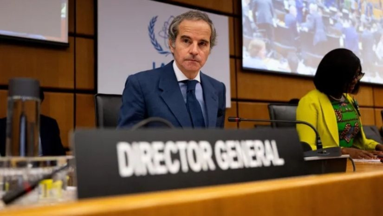 আন্তর্জাতিক পরমাণু শক্তি সংস্থার মহাপরিচালক রাফায়েল গ্রোসি