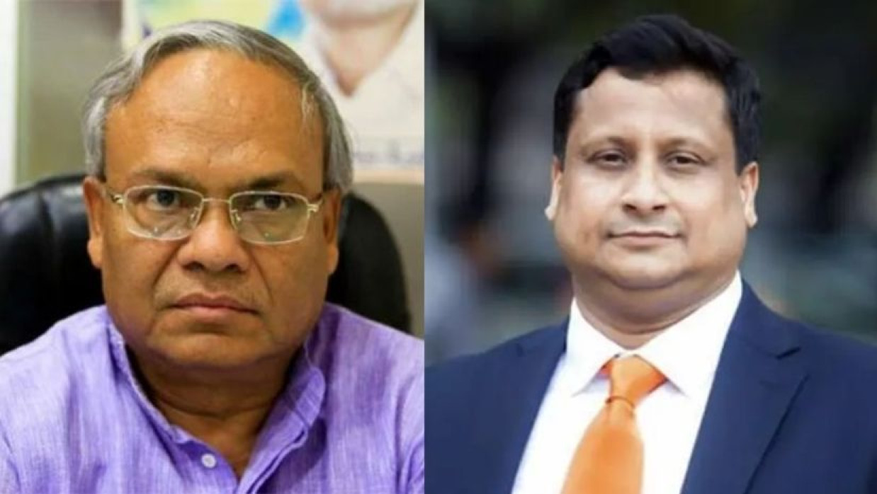 রুহুল কবির রিজভী ও ড. মোর্শেদ হাসান খান