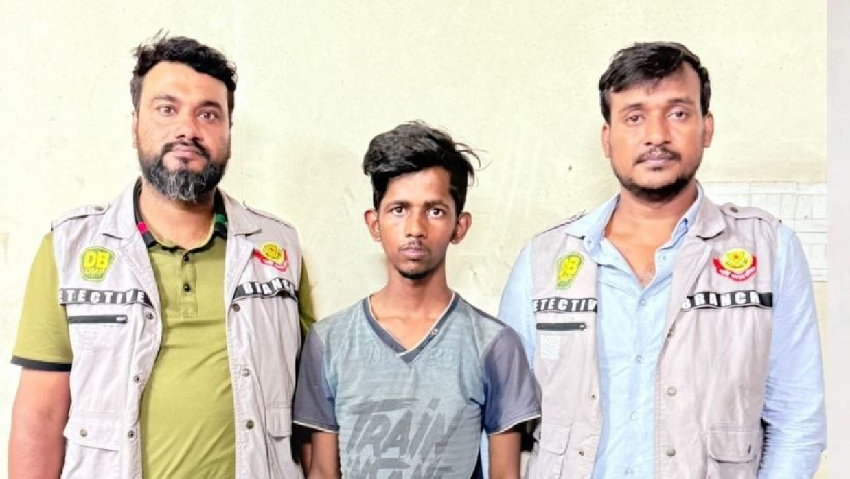 গ্রেফতারকৃত আসামী জাবেদ