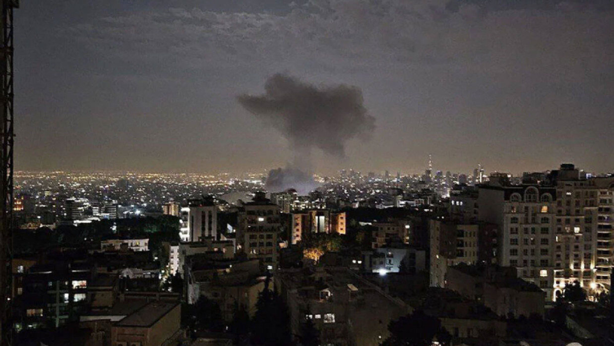 তেহরানে ইসরায়েলের হামলা