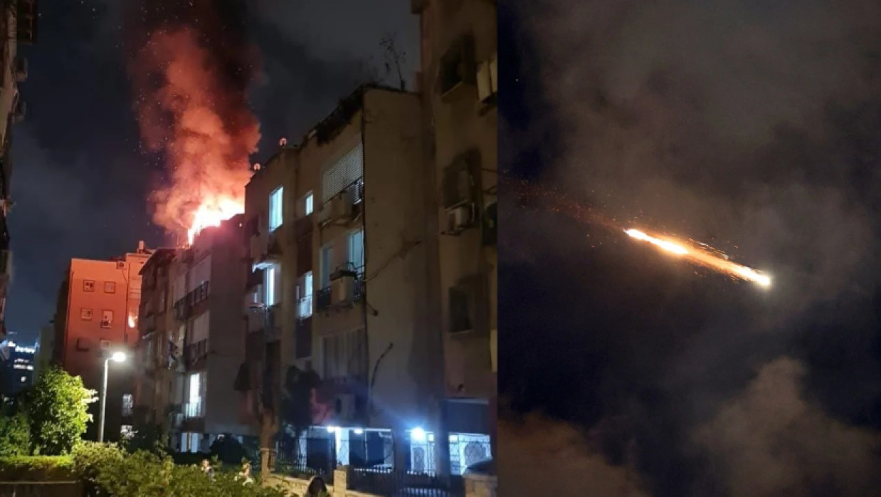 ইসরাইলে ক্ষেপণাস্ত্র হামলা