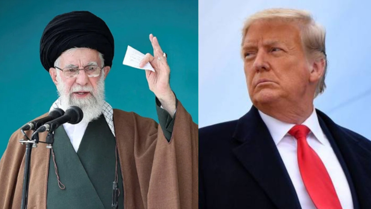 আলী খামেনী ও ট্রাম্প