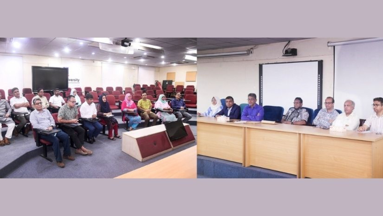 ডাকসুর রিটার্নিং কর্মকর্তাদের সঙ্গে হল প্রভোস্টদের বৈঠক
