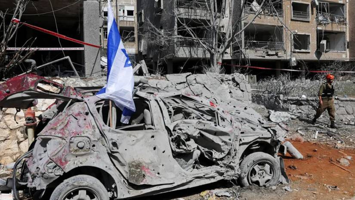 ইসরায়েলে ইরানের হামলা 