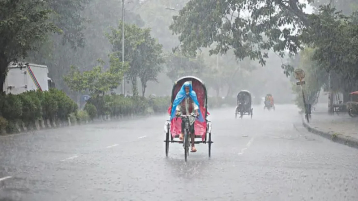 ভারী বৃষ্টির পূর্বাভাস