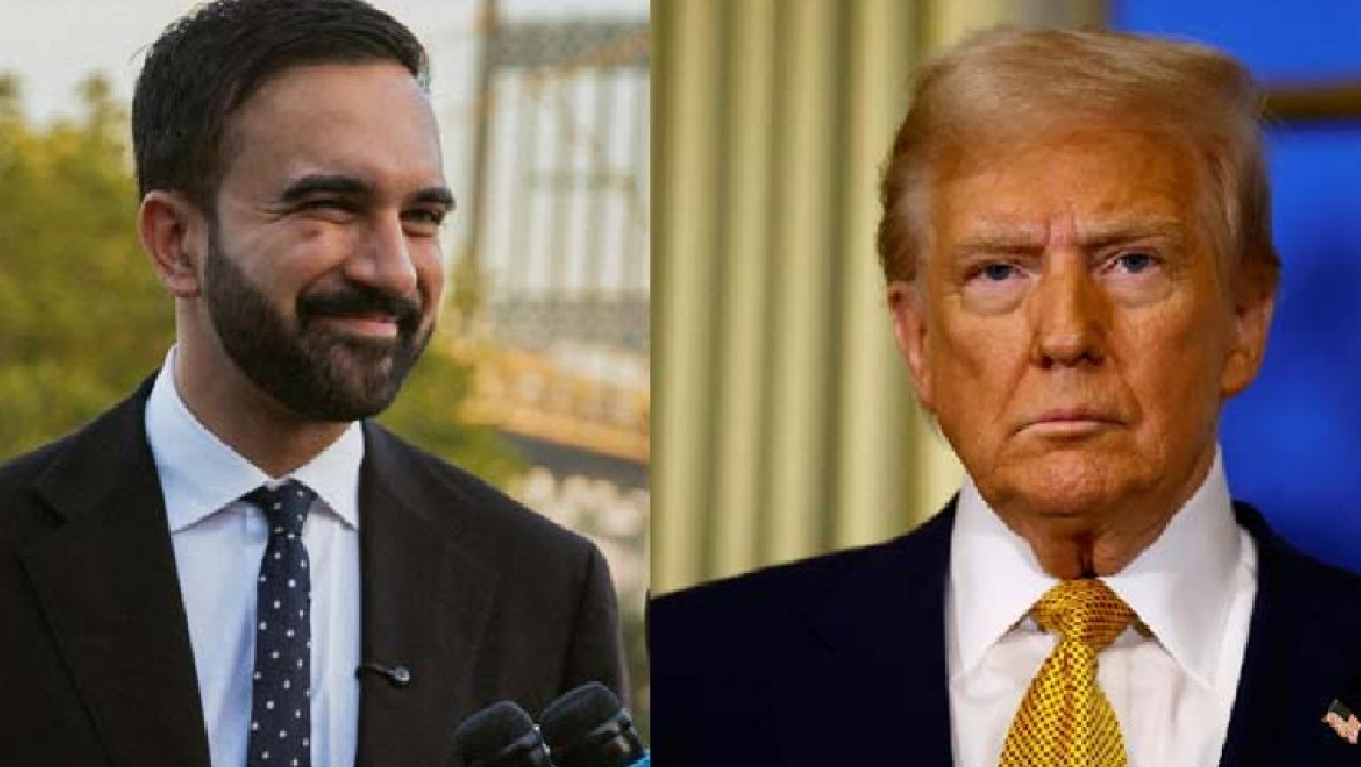 জোহরান মামদানি ও ডোনাল্ড ট্রাম্প