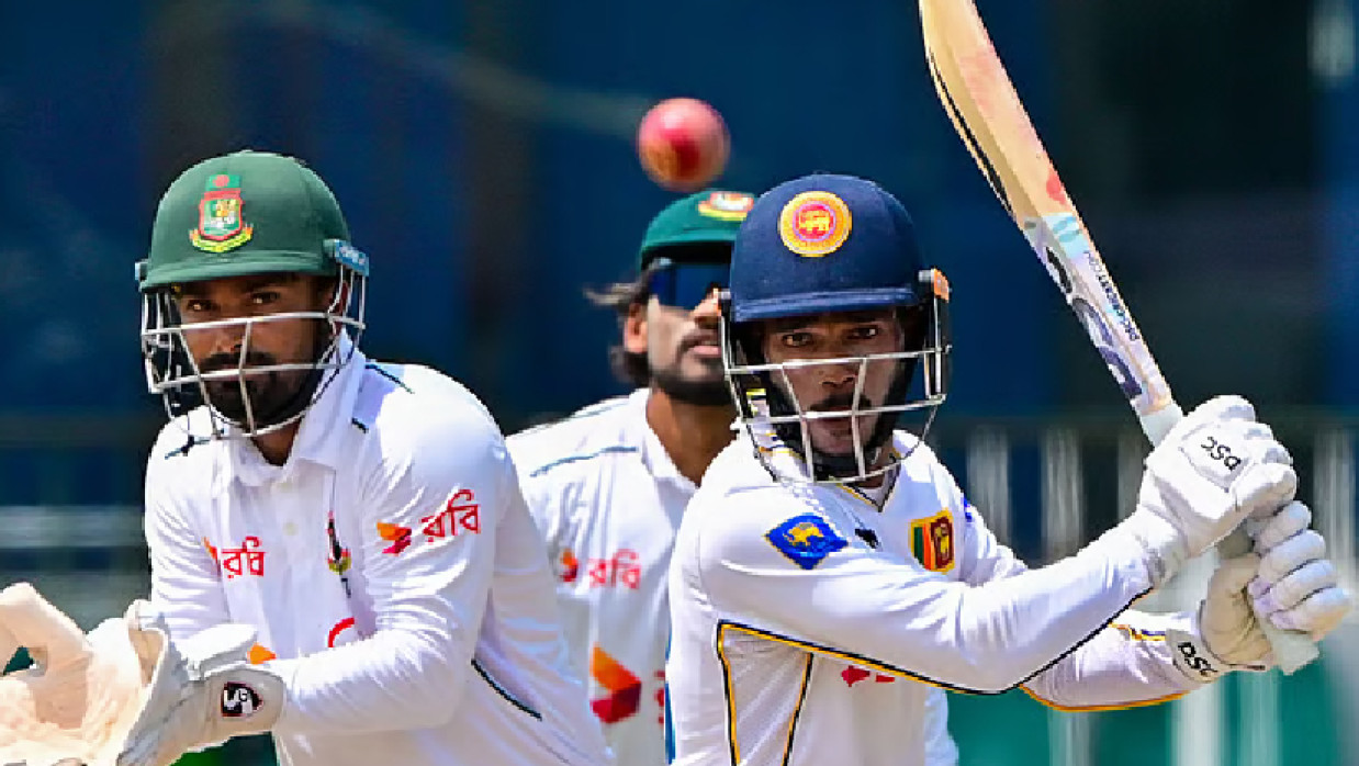 কলম্বো টেস্টের ধুসর দিন পার করল বাংলাদেশ