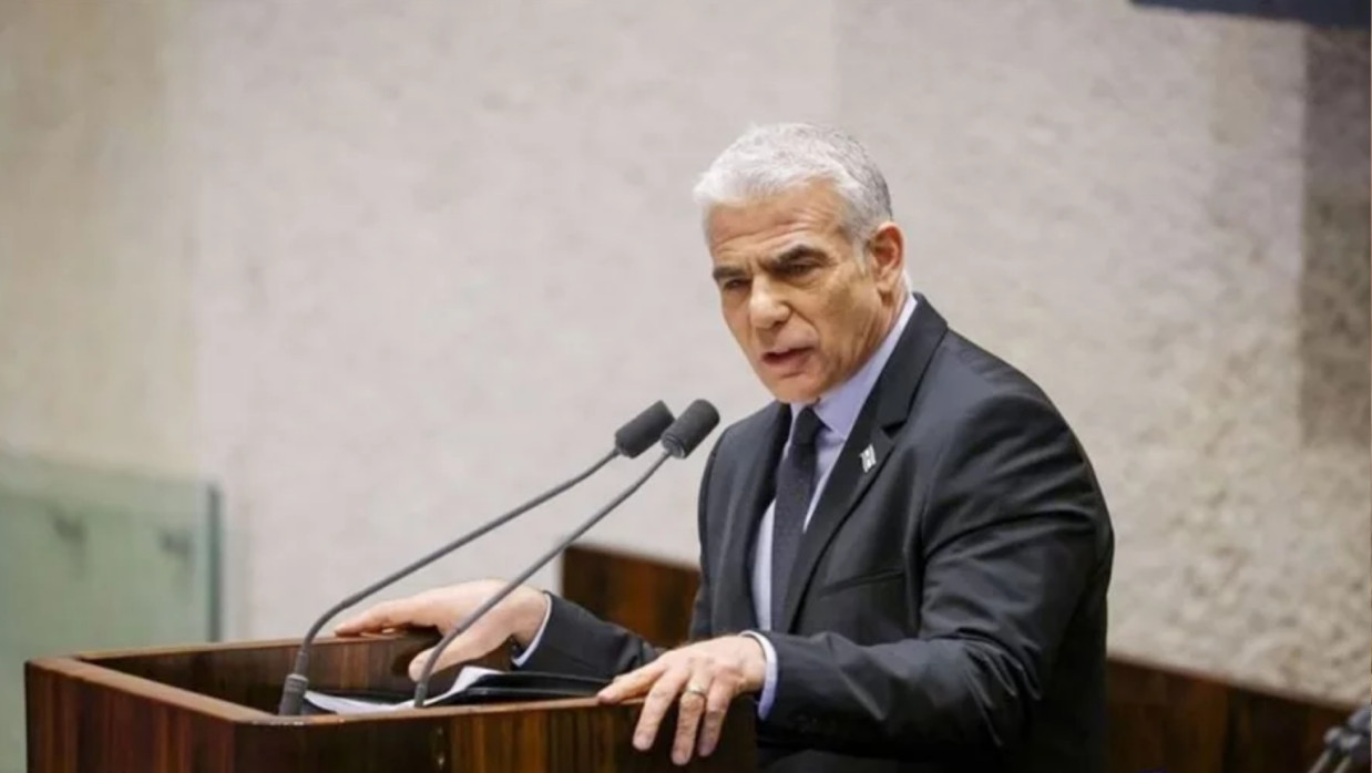 ইসরায়েলের বিরোধী নেতা ইয়াইর লাপিদ