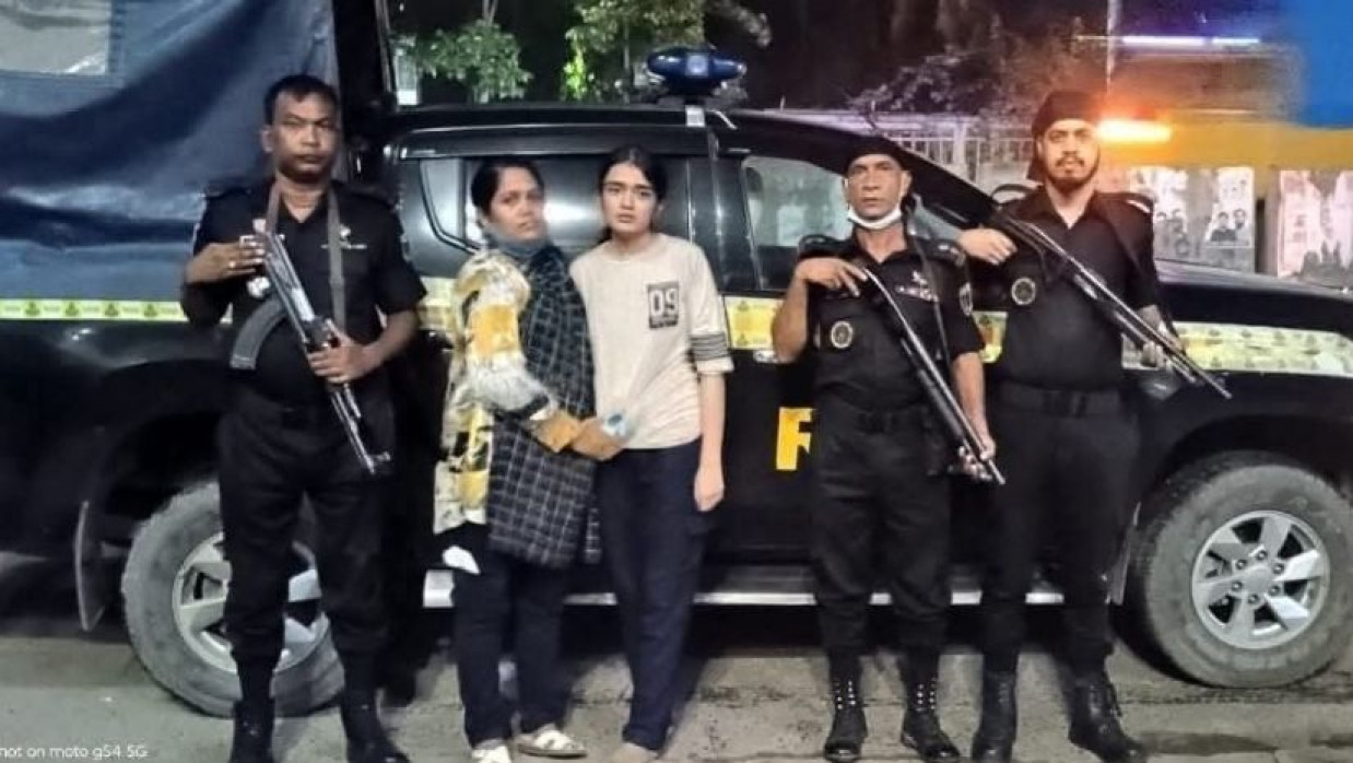 নিখোঁজ এইচএসসি পরীক্ষার্থী মাহিরাকে উদ্ধার করেছে র‍্যাব