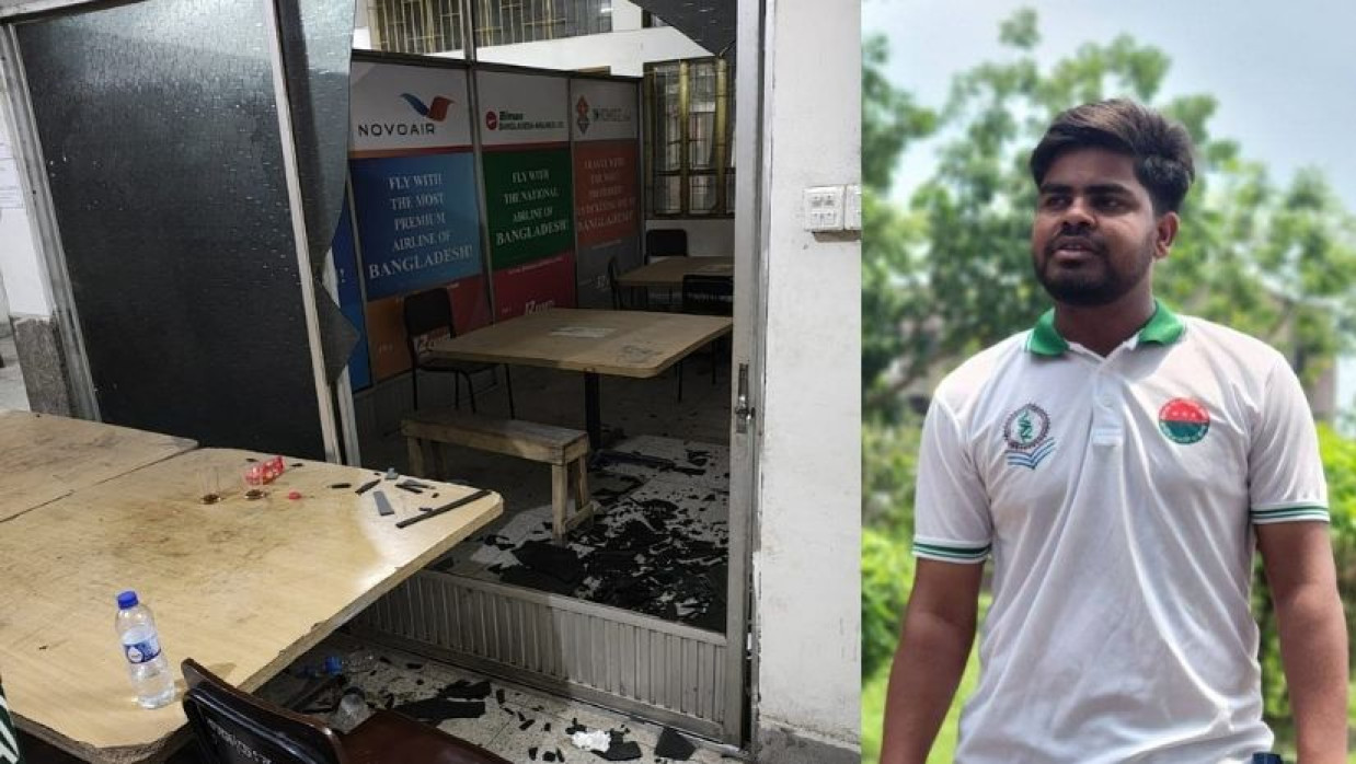 হাবিপ্রবিসাস অফিস কক্ষ ভাঙচুর ও  অভিযুক্ত শামীম আশরাফীর 