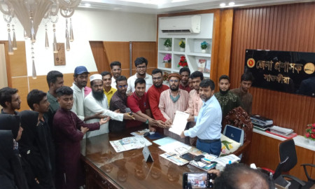 অনুমোদনের পরও হয়নি রেলপথ, দাবি আদায়ে স্মারকলিপি