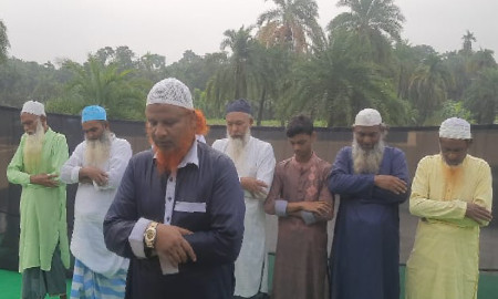 সৌদির সঙ্গে মিল রেখে রাজশাহীতে ঈদুল আজহার নামাজ অনুষ্ঠিত