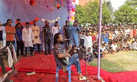 কারাগারে বন্দীদের নিয়ে ঈদ আনন্দ, গান গাইলেন নোবেল