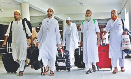 গত ২ দিনে দেশে ফিরেছেন সাড়ে ৮ হাজার হজযাত্রী