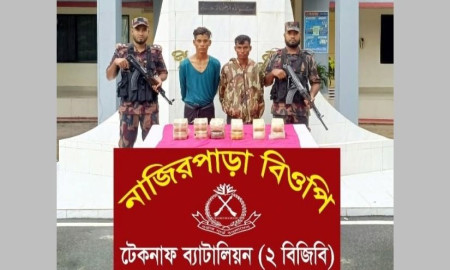 জেলে ছদ্মবেশে মাদক পাচার, দুই বিদেশি নাগরিক আটক