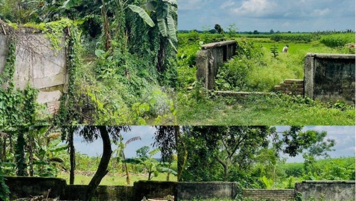 ইবির ভাঙাচোড়া সীমানা প্রাচীর