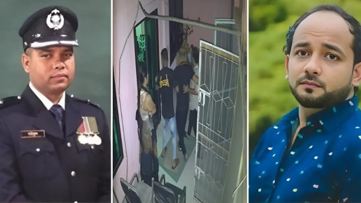 ওসি সাইফুল ইসলাম, ফাঁস হওয়া সিসিটিভি ফুটেজ ও ছাত্রদল নেতা গোলাম হাসান সনি
