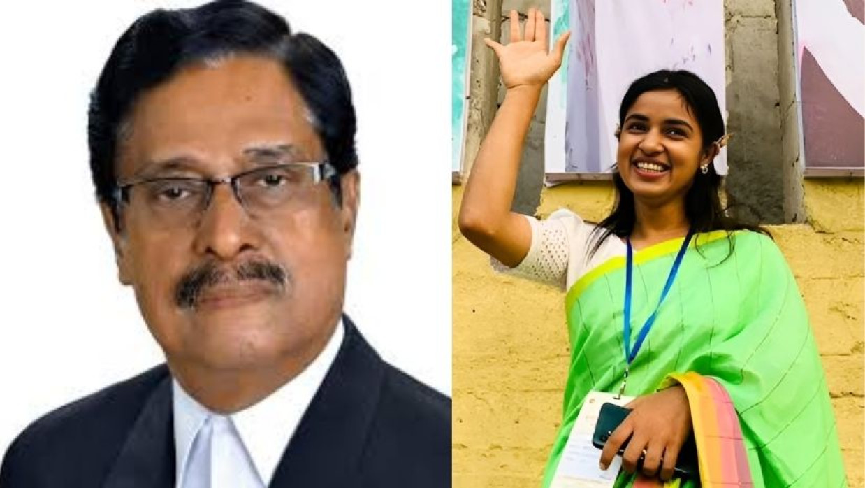 অ্যাডভোকেট ফজলুর রহমান ও নুসরাত জাহান 