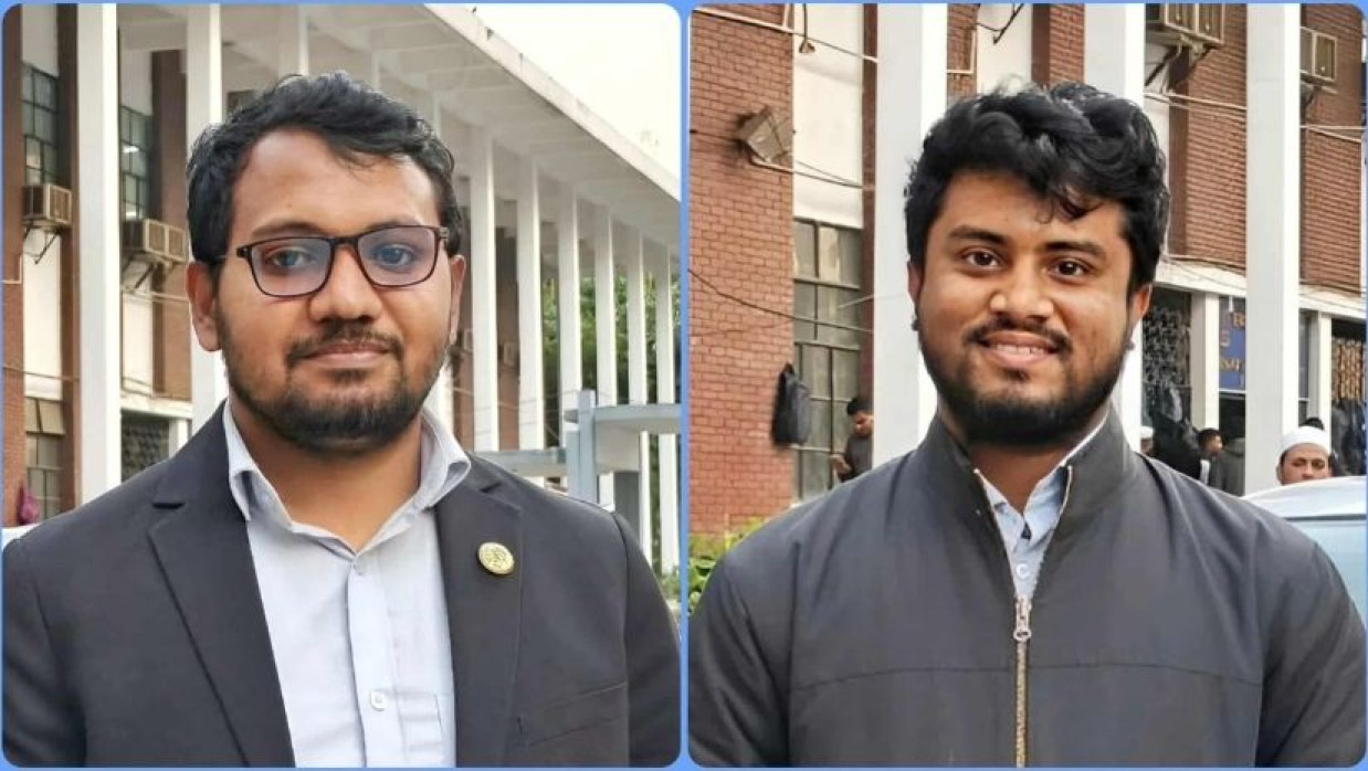 কুবি ছাত্রশিবিরের সভাপতি মাজহারুল ও সেক্রেটারি আবির