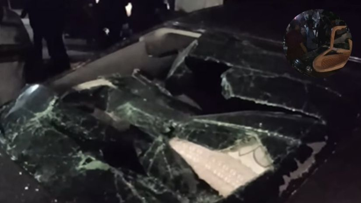 মির্জা ফয়সাল আমিনের গাড়ি ভাঙচুর করা হয়