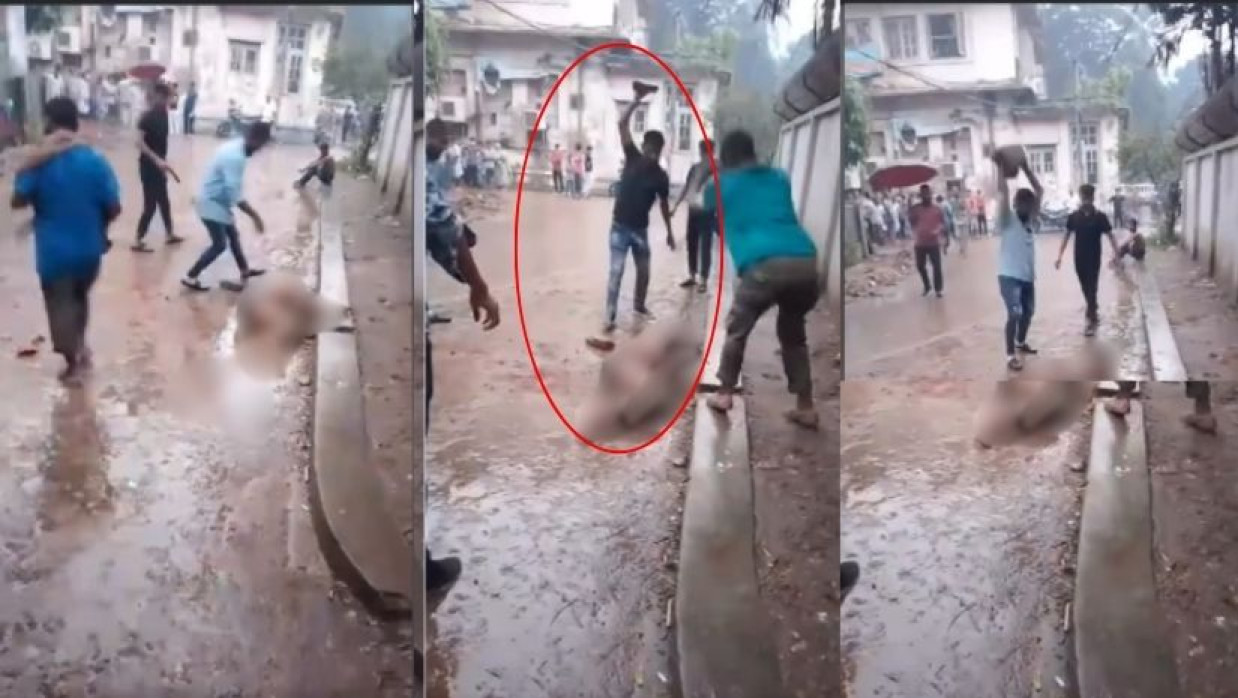 পাথর মেরে হত্যা