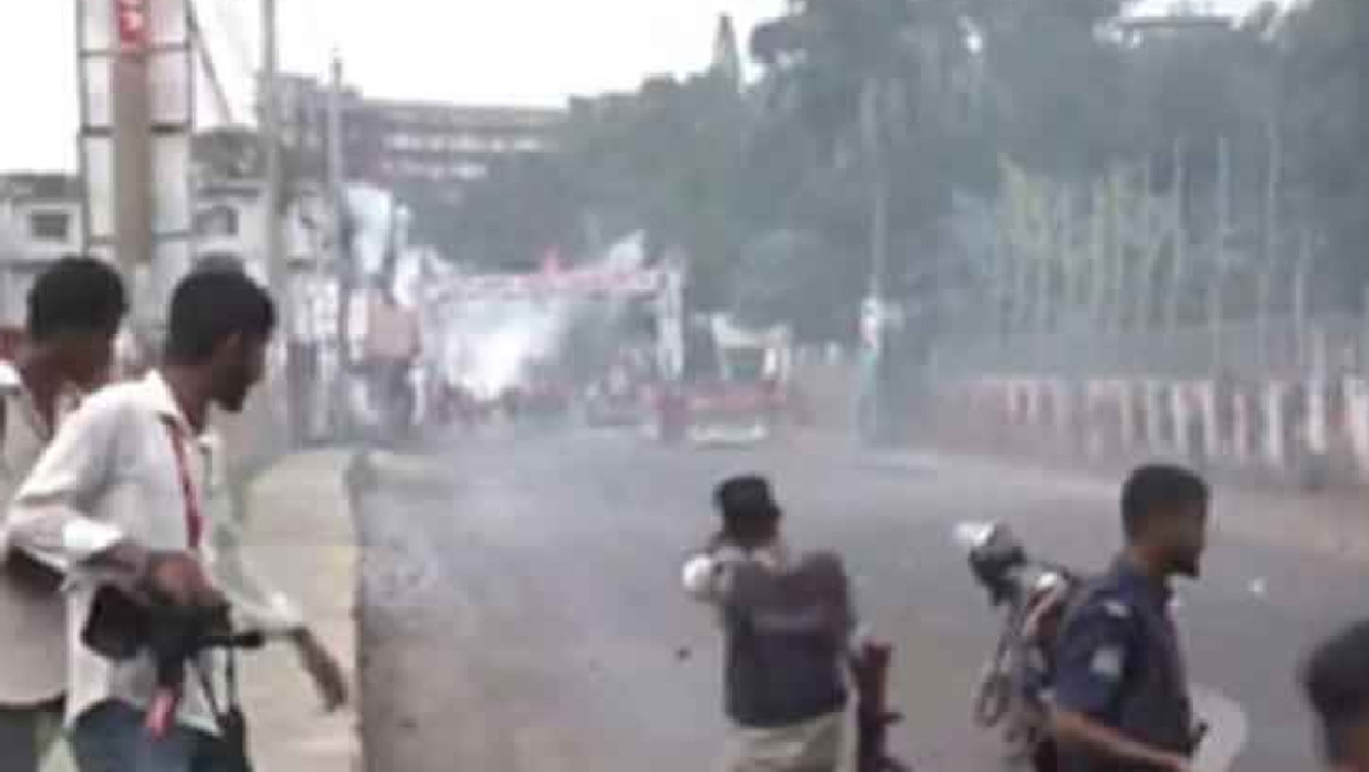 গোপালগঞ্জে সংঘর্ষের ঘটনা