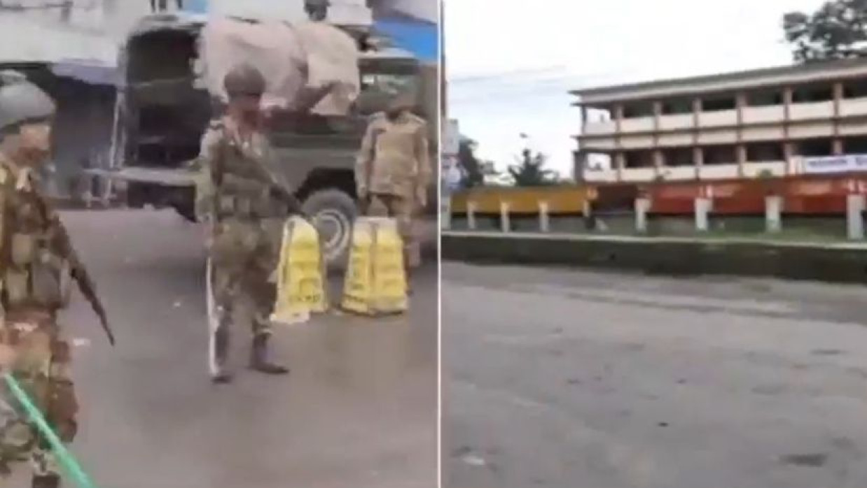 সংঘর্ষ চলছে