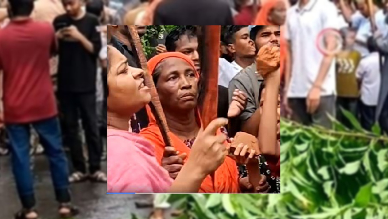 গোপালগঞ্জে হামলায় অংশ নেন স্থানীয় মহিলারাও