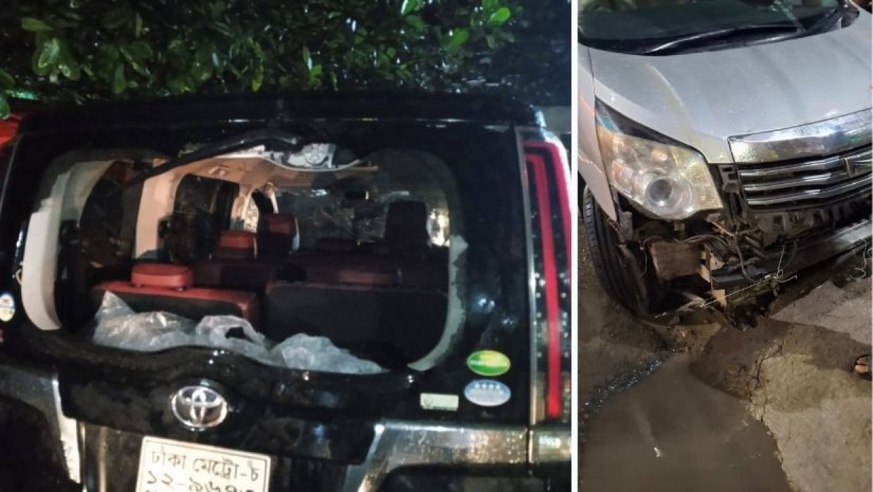 এনসিপি নেতাদের গাড়ি বহরে হামলার ঘটনা ঘটে