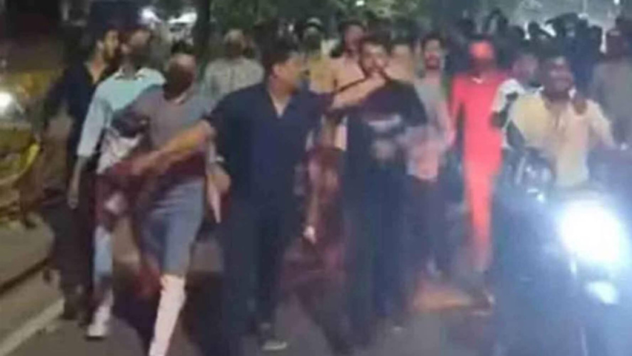 আওয়ামী লীগের বিক্ষোভ মিছিল 