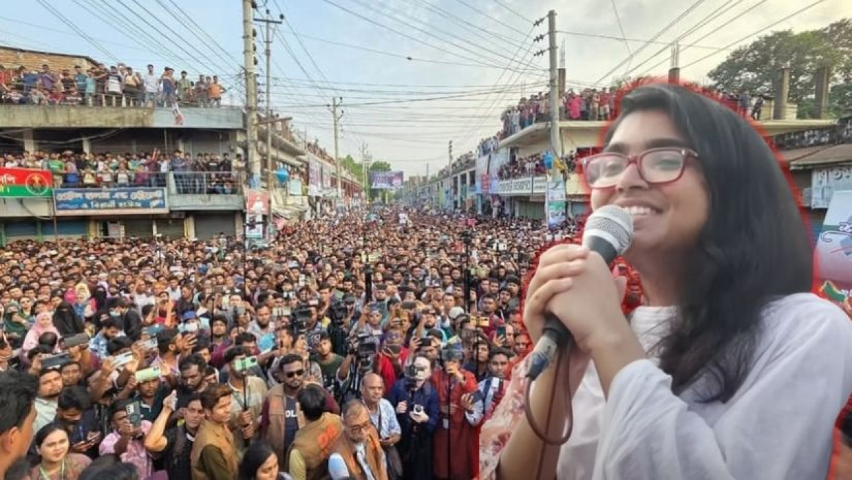 পথসভার বক্তব্যে ডা. তাসনিম জারা