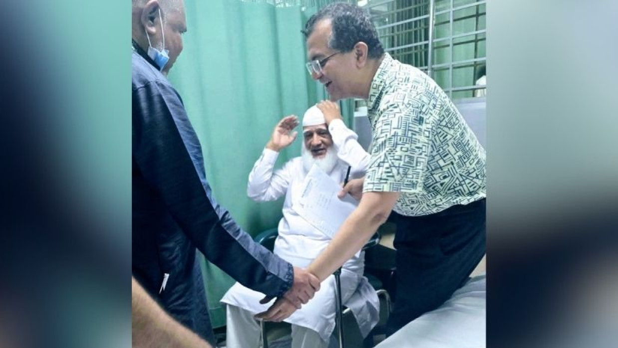 রাজধানীর একটি হাসপাতালে চিকিৎসা নেন জামায়াত আমির ডা. শফিকুর রহমান