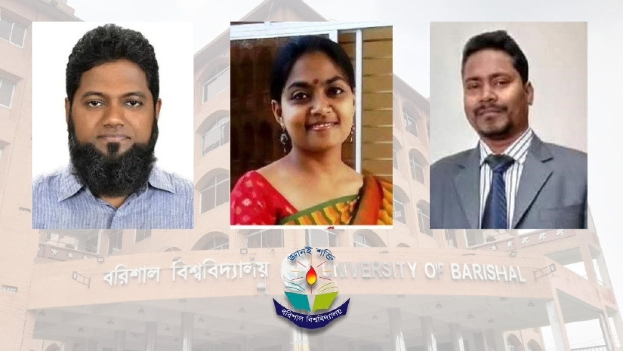 অধ্যাপক ড. রাহাত হোসাইন ফয়সাল, সহকারী অধ্যাপক ড. সোনিয়া খান সনি, সহযোগী অধ্যাপক ড. মোহাম্মদ সাখাওয়াত হোসেন