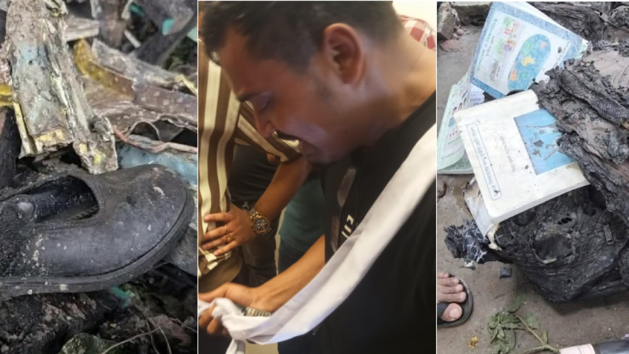 মাইলস্টোন স্কুলের ভবনে বিমান বিধ্বস্ত 