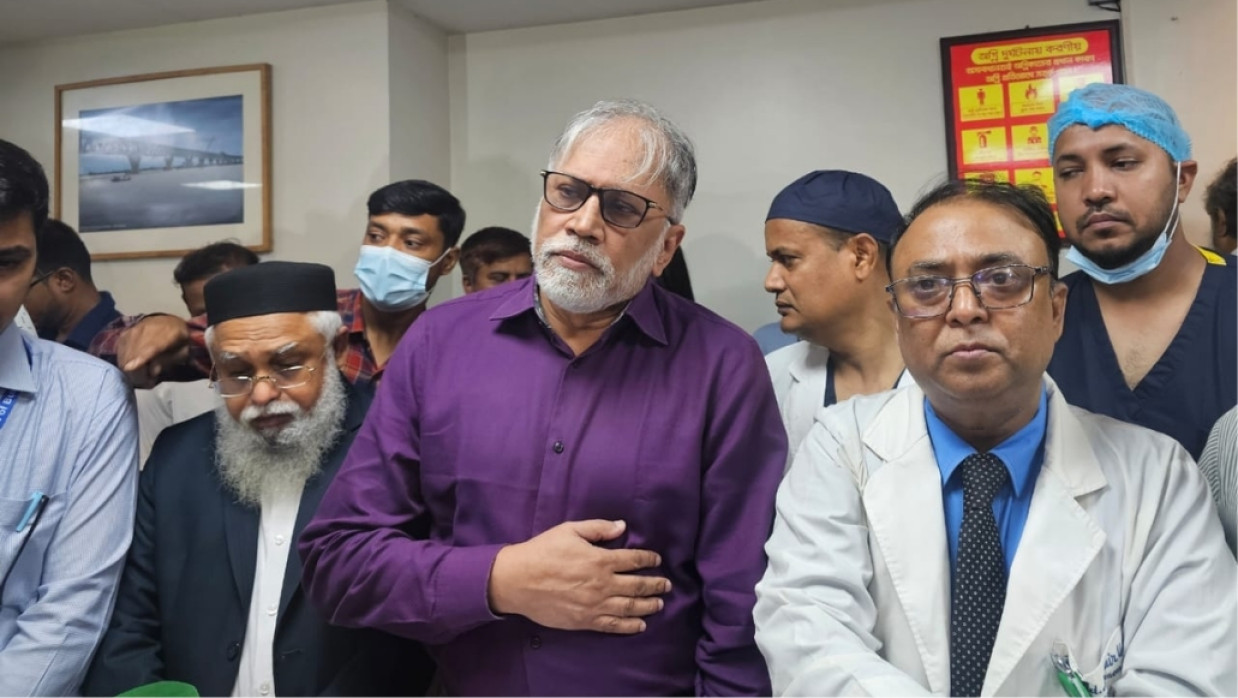 সংবাদ সম্মেলন অধ্যাপক মো. সায়েদুর রহমান