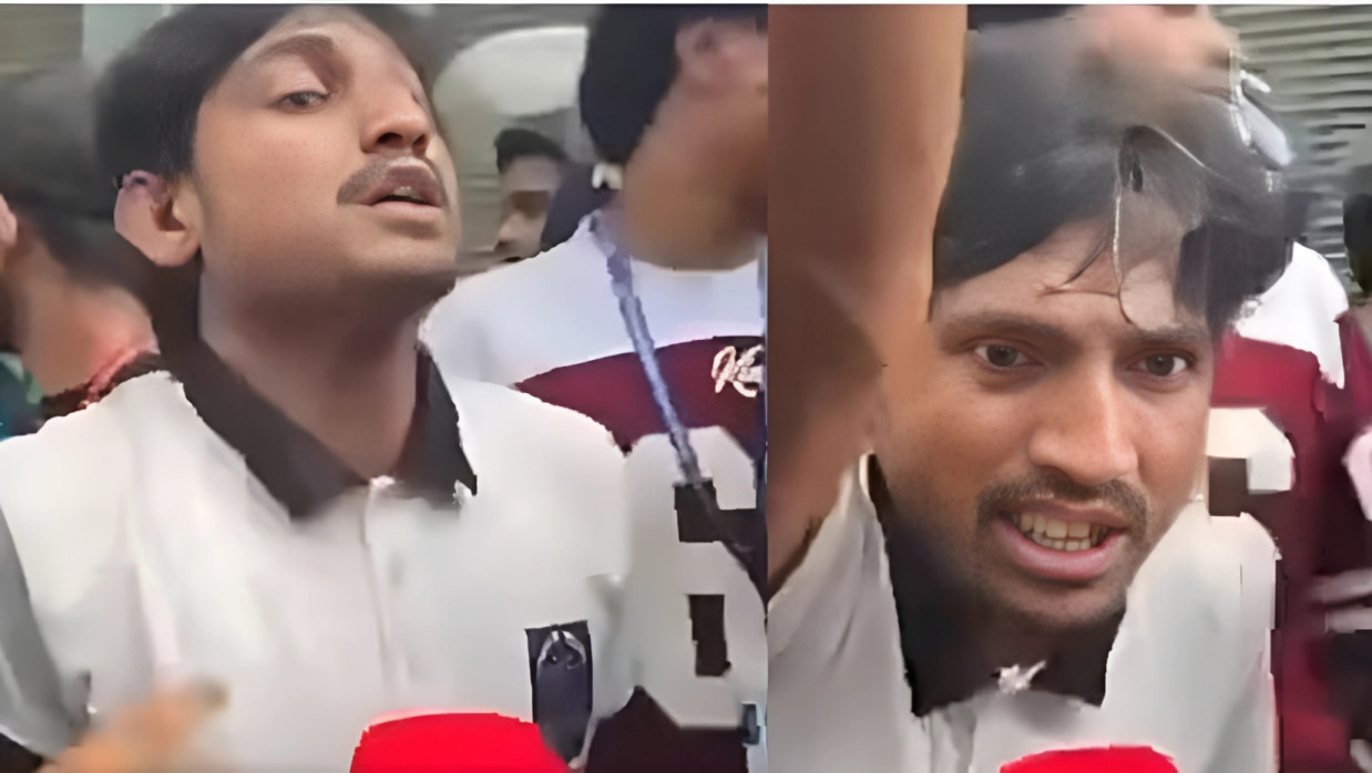 শেখ হাসিনাকে দেশে আনা হবে বলা যুবক