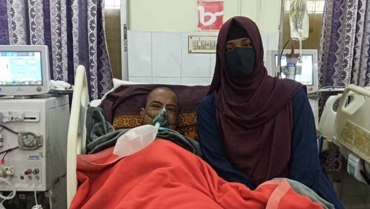 নাইস সুলতানা ও তার বাবা