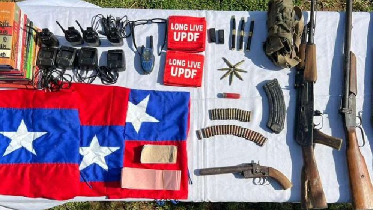 জব্দকৃত অস্ত্র