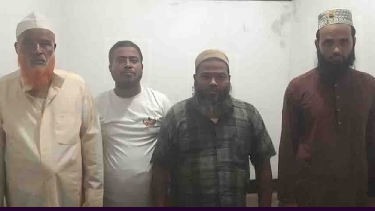 গ্রেপ্তারকৃত জামায়াত-বিএনপির ৪ নেতাকর্মী