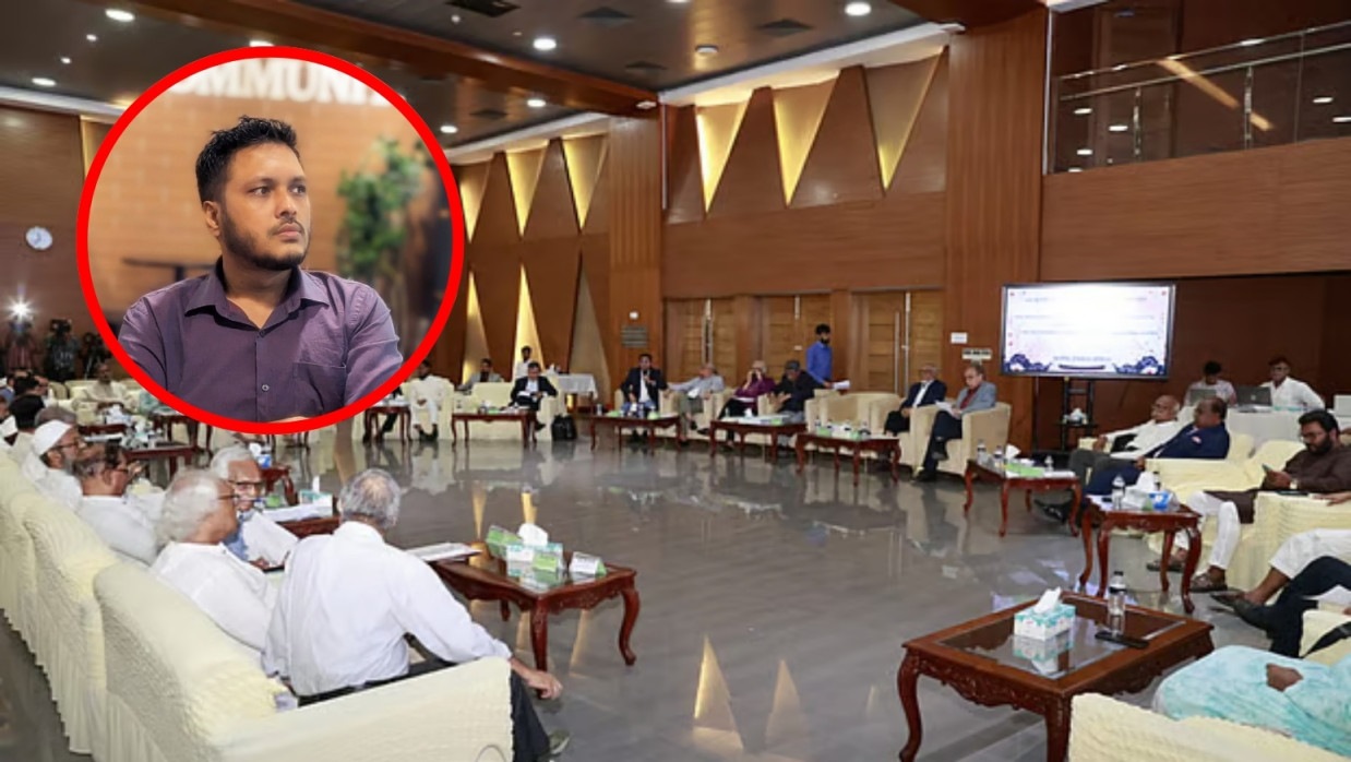 এনসিপির যুগ্ম আহ্বায়ক জাবেদ রাসিন