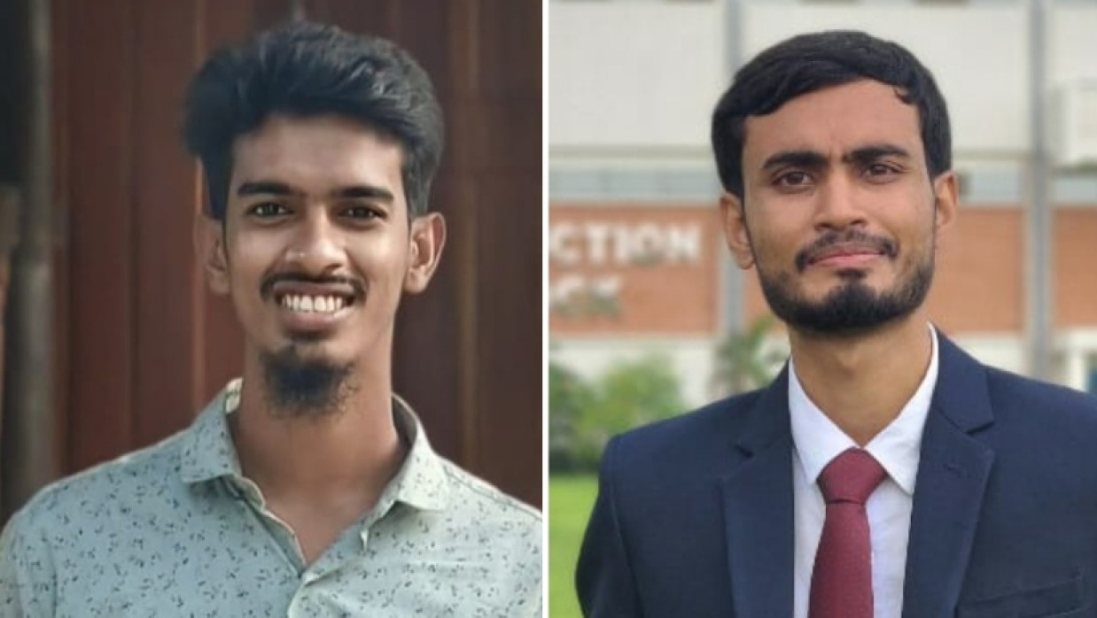 মো. আরিফুল ইসলাম ও মো. ইশতিয়াক আহমেদ রাফি