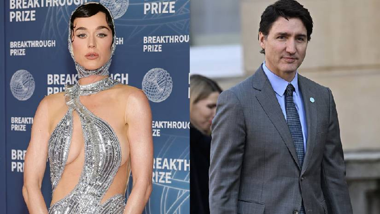 ক্যাটি পেরি  ও জাস্টিন ট্রুডো