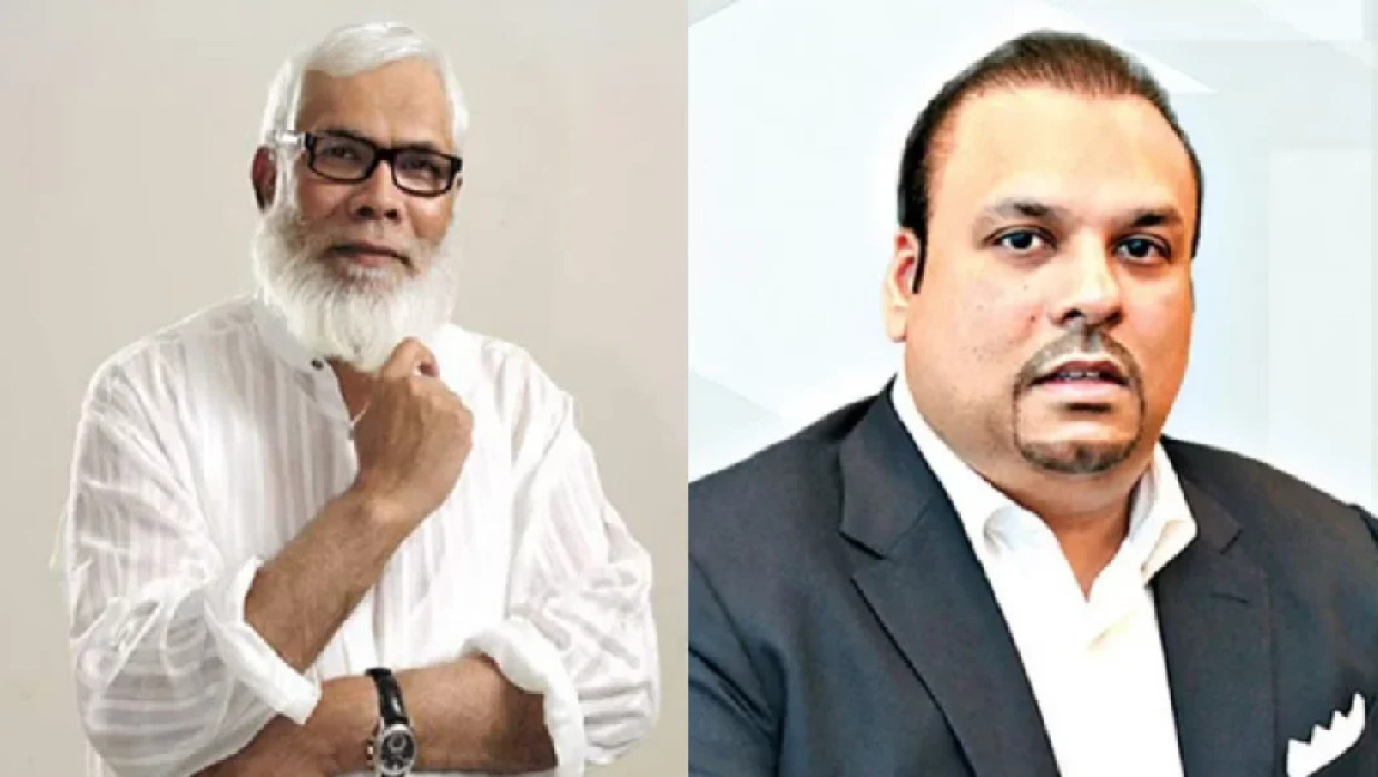 সালমান এফ রহমান ও তার ছেলে আহমেদ শায়ান ফজলুর রহমান