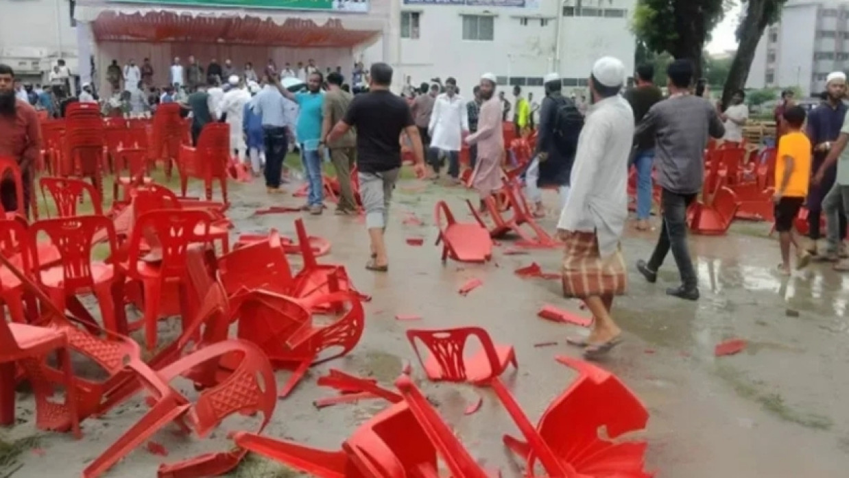 এনসিপির সমাবেশে হামলা