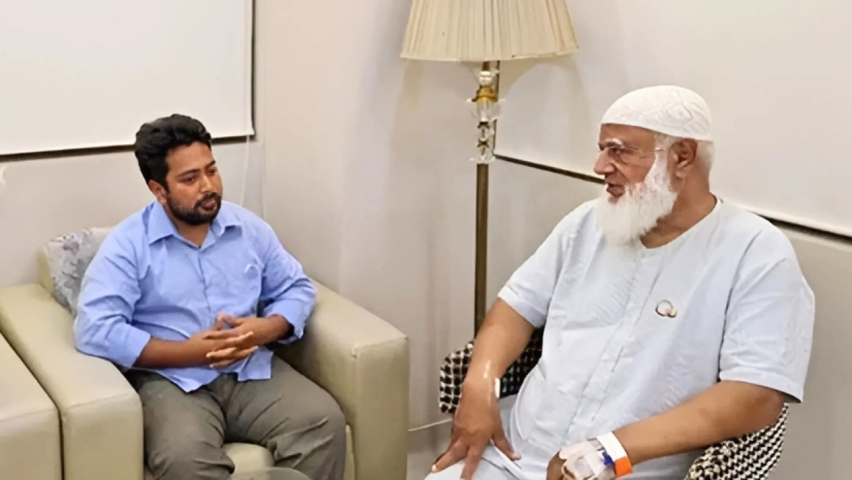 জামায়াতের আমীর ডা. শফিকুর রহমান ও নাহিদ ইসলাম