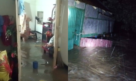 ফেনীতে বন্যা নিয়ন্ত্রণ বাঁধে ভাঙন, প্লাবিত ৩০ গ্রাম