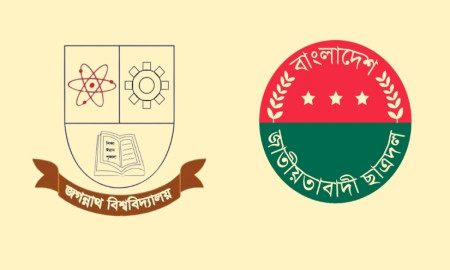 কোনো শিক্ষকের গায়ে হাত দেওয়া হয়নি, দাবি জবি ছাত্রদলের